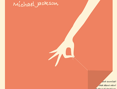 Michael Jackson Poster design graphic design illustration vector