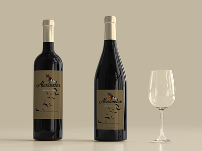 Alexander Valley Vinery - Wine Bottle Etiquette