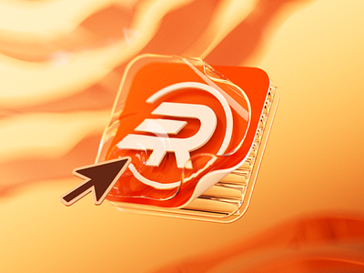 Rocket delivery logo icon