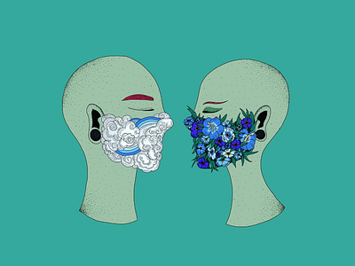Corona Virus by @chande_lir artist creative digital digitalart facemask illustration illustrator ipadpro ipadproart
