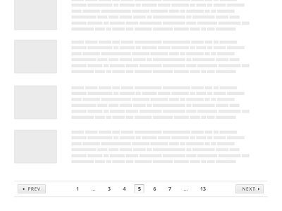 Pagination (with the correct page numbers)