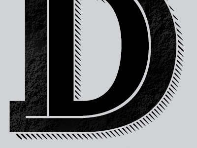 D is for Detail dontcom retro vintage