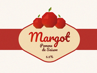Margot cider label