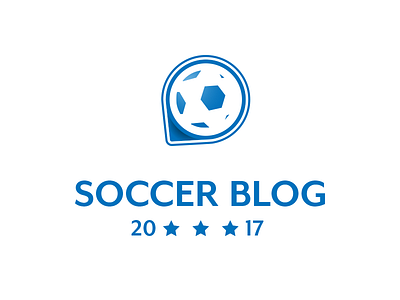 Logo for a Soccer blog