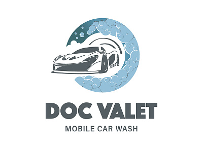 Logo Doc Valet car logo mobile sud wash