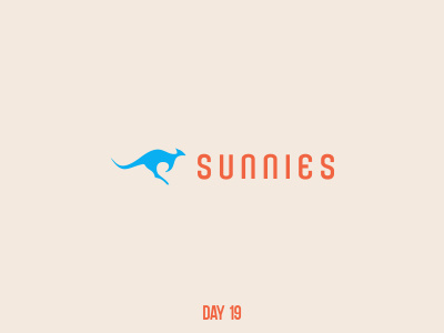 Day 19 Sunnies branding dailylogochallenge flat logo mark
