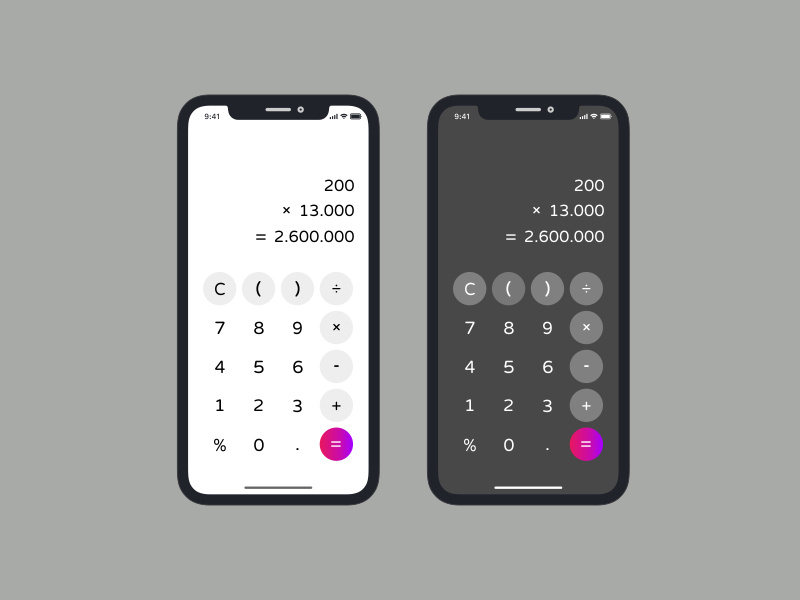 Day 04 - Calculator uxinspiration uxdesign userinterface uidesign designinspirations day003 dailyui