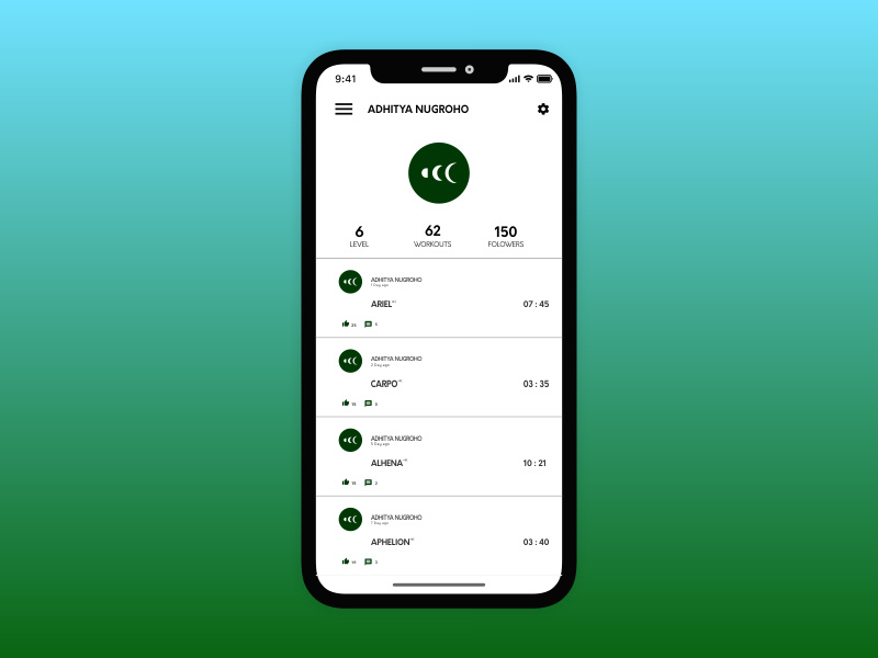 Day 06 - User Profile uxinspiration uxdesign userinterface uidesign designinspirations dailyui