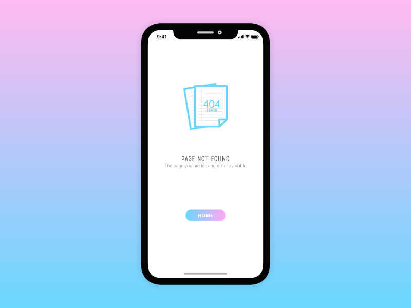 Day 08 - Page Not Found uxinspiration uxdesign userinterface uidesign designinspirations dailyui