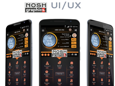 mobile UI android animation app app concept app dashboard art deisgn design graphic icon inteface logo self care ui uidesign ux ux design