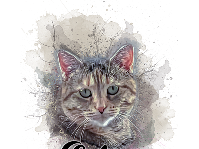 Watercolor Pet / Animal Portrait