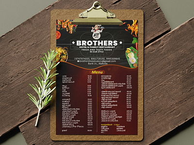 Branding / Brothers Hotels & Caters