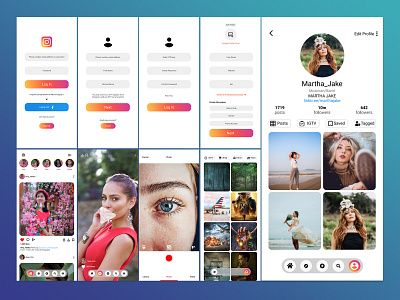Instagram App Redesign