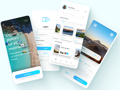 Travel Mobile App app design mobile mobileapp travel travel app ui uidesign uiux ux