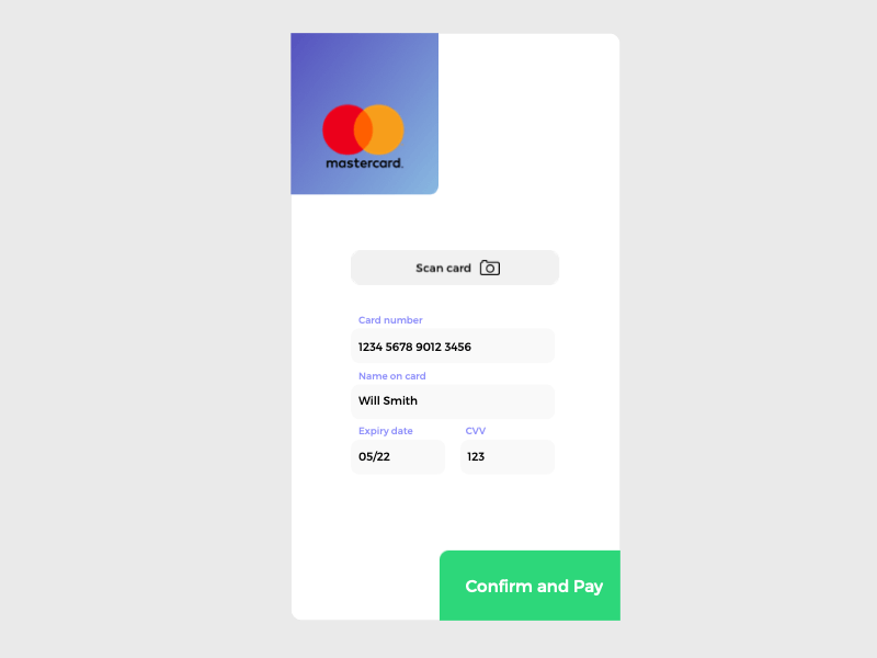 Credit Card Checkout