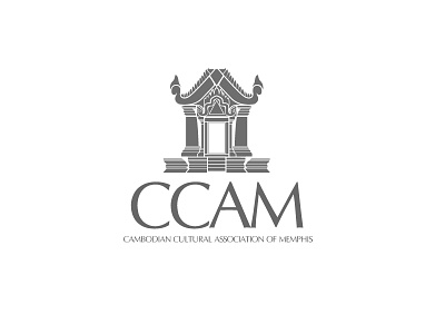 Cambodian Cultural Association of Memphis Logo cambodian khmer logo preah vihear temple