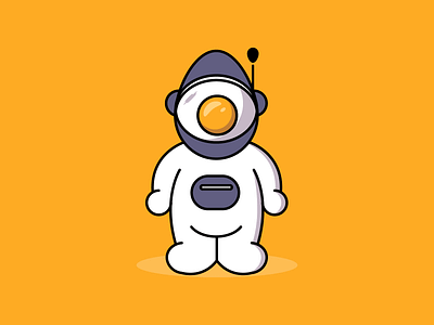 Egg Astronaut designs, themes, templates and downloadable graphic ...