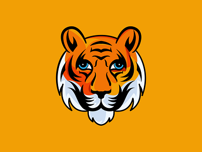 Tiger animal logo animal logo art animal mascot animalia branding graphic design illustration logo logodesign mascot logo old tiger tiger tiger art tiger color art tiger illustration tiger mascot tiger vector vector