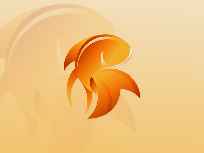 Fish Logo( Golden Fish )