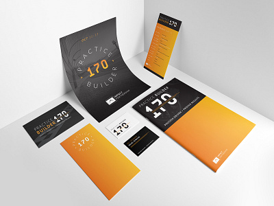 Practice Builder 170 branding brochure design event event branding logo print design racing