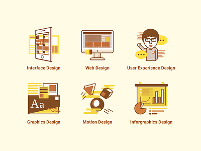 Design Abilities icons design icons illustrations