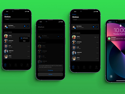 Whatsapp Status - UX Redesign
