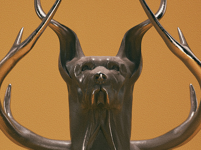 Strange Doggo 🐶 octane cinema4d c4d 3d