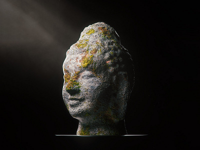 BUDDHA meshroom octane cinema4d c4d 3d