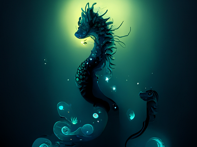 Seahorse Friends design graphic design illustration