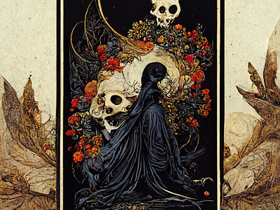 Tarot: Death abstract design graphic design illustration tarot