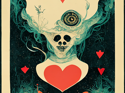 Tarot: Poison abstract design graphic design illustration tarot