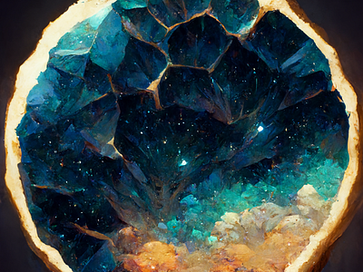 Starry Geode