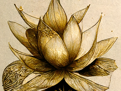 Botany: Lotus design graphic design illustration plants
