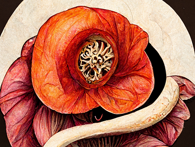 Botany: Rafflesia design graphic design illustration plants