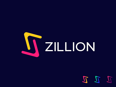 Modern Zillion Logo design software logo