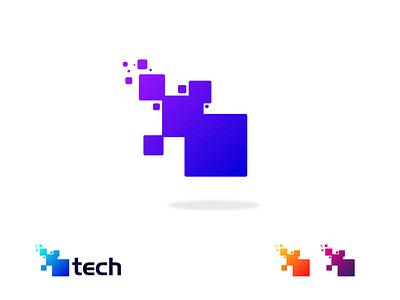 Tech Modern Logo Design ||