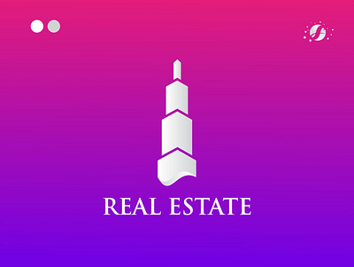 Real Estate modern Logo Design software logo