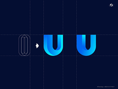 U Logo Design || Modern U logo design || Minimalist