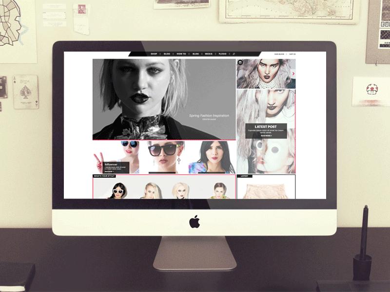 Grl x Hype blog fashion instagram mobile shop shoppable style website