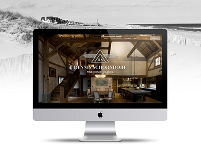 DS Fine Homebuilding Website Design design ui ux website