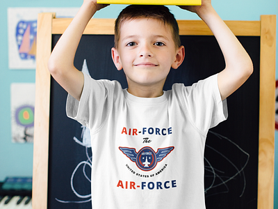 Air Force t-shirt design