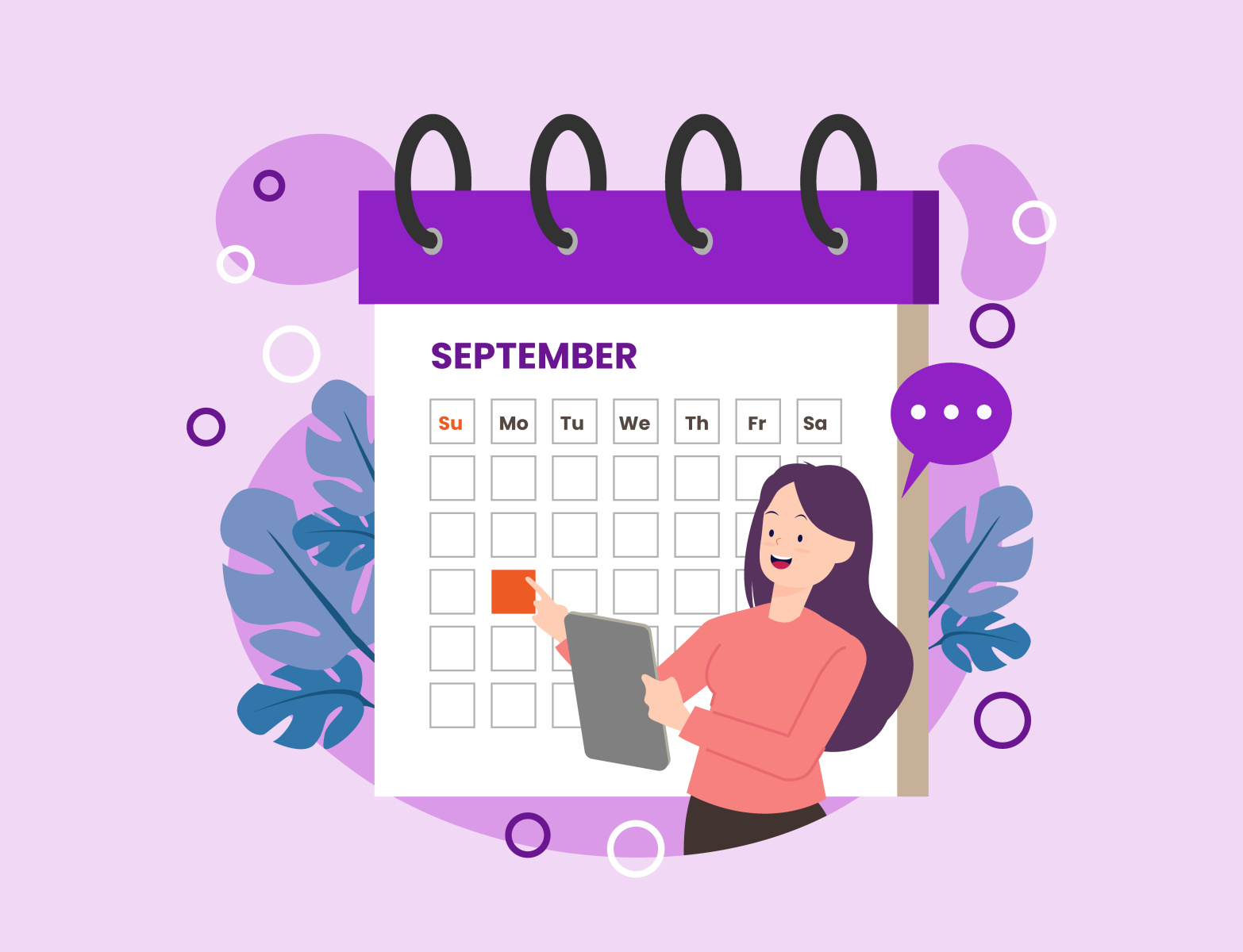 on-schedule-in-month-september-by-studio-humaira-on-dribbble