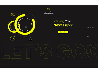 Travelorza - Landing Page Header