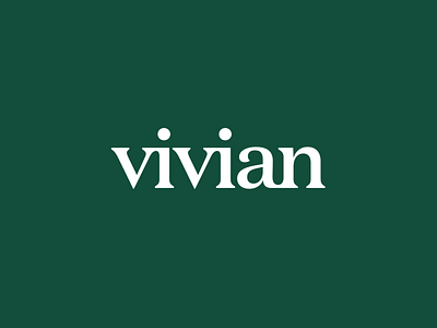 Vivian Health branding clean design green health healthcare identity logo nurse professional rebrand recruiting talent ui wordmark