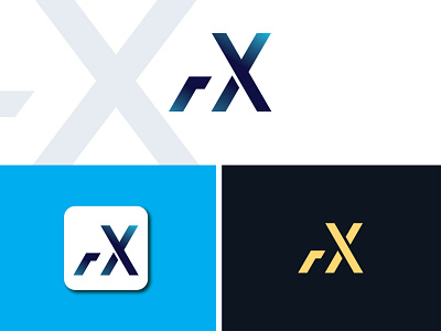 AX letter Logo Design