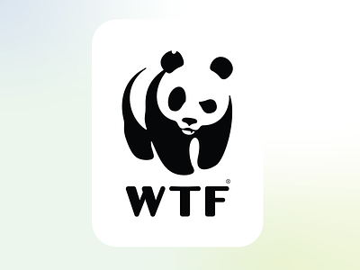 World WTF Federation graphic design illustration illustrator logo logotype parody vector 🤨