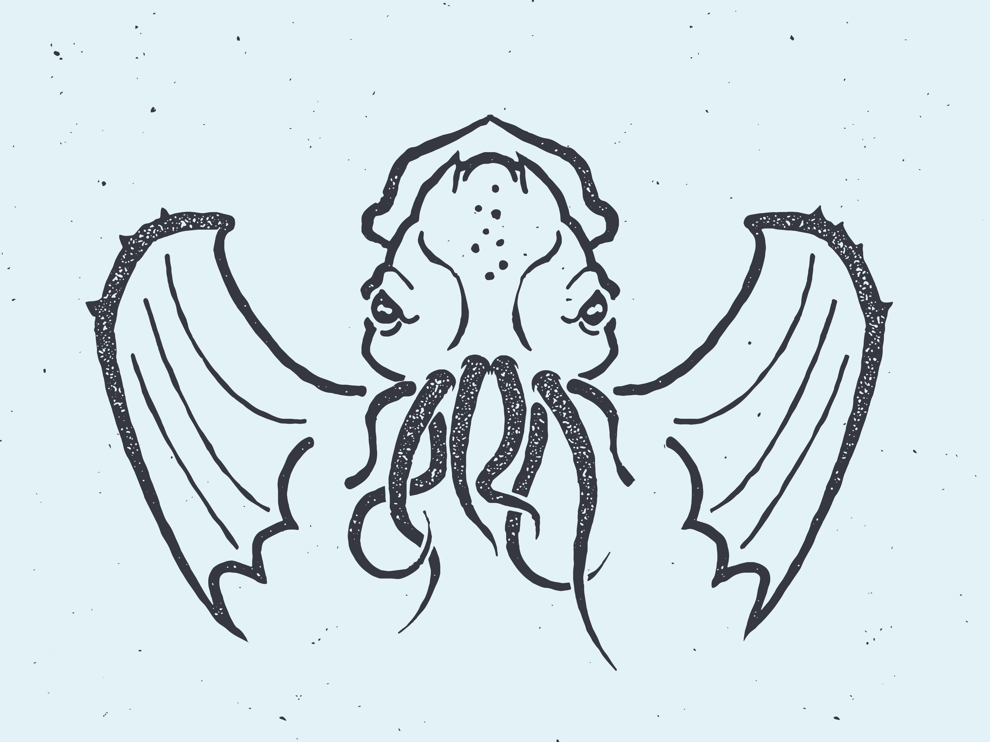 Dribbble - cthulhu.jpg by Ryan Gallagher