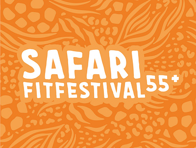 Visual identity festival festival logo fit health logo safari seniors