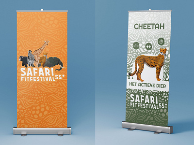 Safari Fitfestival banners