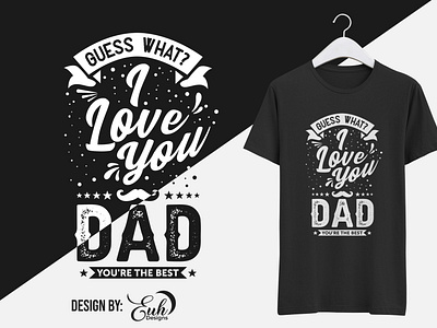 Happy Father's Day T-shirt Design